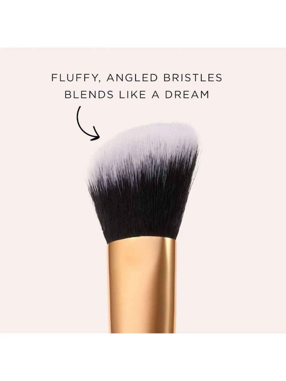 Vegan Concealer Brush for Flawless Application - Covers Dark Circles